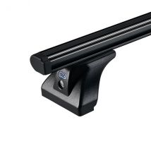 Pack complet 2 Barres de toit + fixations - Cruz utilitaire Alu Cargo Dark AF pack de 3 - pour Ford Transit