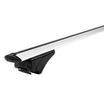 Pack complet 2 Barres de toit + fixations - Polaire Essentiel Alu - pour Seat Leon
