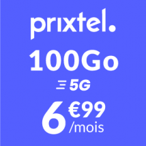 Forfait mobile 100Go Prixtel
