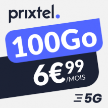 Forfait mobile 100Go Prixtel
