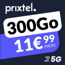 Forfait mobile 300Go Prixtel