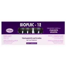 Tratamiento Capilar Anticaída con Placenta Vegetal 12 ud