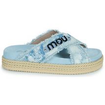 Sandales compensées Mou CRISS-CROSS ROPE SANDAL PAINTE