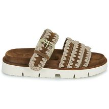 Sandales plates Mou BIO TWO BUCKLES MULTI STITCH
