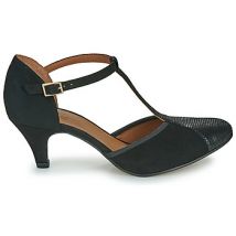 Chaussures escarpins Otess / Zoï Z1630-IGUANA-NOIR-CAM-NOIR