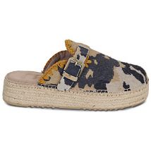 Mules Mou JUTE CLOG CAMO PRINT