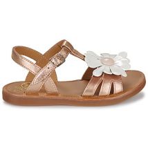 Sandales plates Pom d'Api PLAGETTE BIG FLO