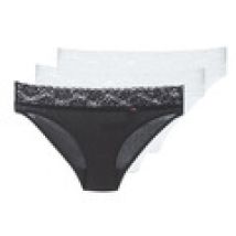 Slips DIM  COTON FEMININE X3