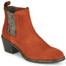 Enkellaarzen Regard  NOISY V3 VELOURS TUILE