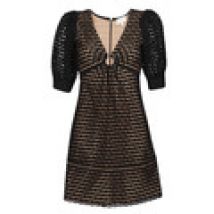 Korte Jurk MICHAEL Michael Kors  GEO EYELET MINI DRESS