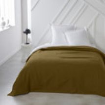 Plaids, deken Today  Jete de Lit 220/240 Gaze de coton TODAY Essential Bronze