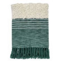 Plaids, deken Malagoon  Tribal green throw