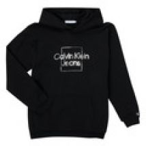 Sweater Calvin Klein Jeans  METALLIC BOX LOGO RELAXED HOODIE