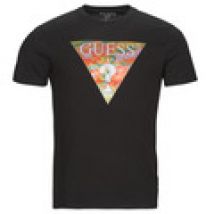 T-shirt Korte Mouw Guess  SS BSC ABSTRACT TRI LOGO TEE