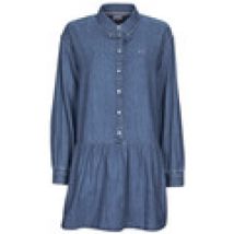 Korte Jurk Tommy Jeans  TJW CHAMBRAY SHIRT DRESS