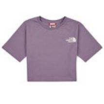 T-shirt Korte Mouw The North Face  Girls S/S Crop Simple Dome Tee