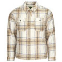 Windjack Scotch & Soda  Wool-Blend Zip-Thru Check Overshirt