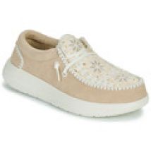 Instappers HEYDUDE  Wendy COMF Suede Crochet