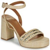 Sandalen Exé Shoes  619-ANCONA-RAFFIA-BEIGE-GOLD