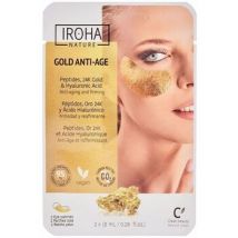 Soins ciblés Iroha Nature Gold Tissue Eyes Patches Extra Firmness