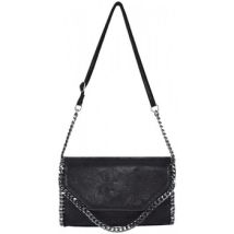 Sac Bandouliere Crazychic Sac Bandoulière Chaînes Nubuck Métalisé
