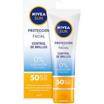 Protections solaires Nivea Sun Facial Contrôle De La Brillance Spf50