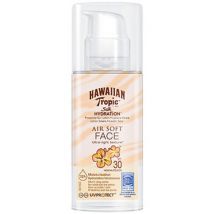 Protections solaires Hawaiian Tropic Silk Air Soft Face Sun Lotion Spf30
