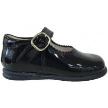 Ballerines enfant Bambineli 457 Escarpins à boucle en cuir verni marine