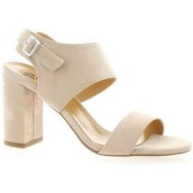 Sandales à talon Pao Nu pieds cuir velours