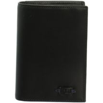 Portefeuille David William Portefeuille en cuir ref_46256 Noir 10*15*2.5