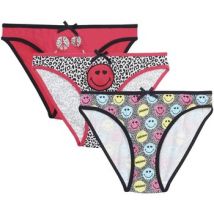 Culottes & slips Pomm'poire Lot de 3 slips imprimés Trendy Teen by Smiley