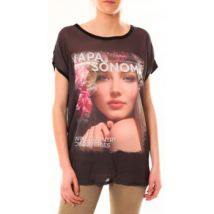 T-shirt By La Vitrine Tee-shirt T03 Noir