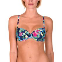 Maillots de bain Lisca Haut maillot de bain préformé Florida bleu marine