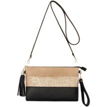 Pochette Crazychic Pochette Soirée Paillette - Sac Bandoulière