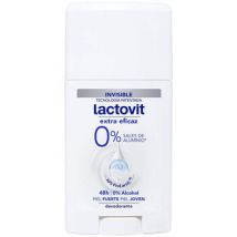 Accessoires corps Lactovit Original Extra Eficaz 0% Deo Stick