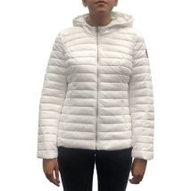 Manteau LPB Woman Les Petites bombes Doudoune Capuche Blanc W19V8508