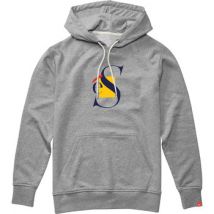 T-shirt Es LAYERS HOODED FLEECE GREY HEATHER