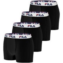 Boxers Fila Lot de 4 Boxers Coton homme FU5016 Uni