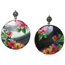 Boucles oreilles Franck Herval Boucles d'oreilles collection "Floral" 12--61736
