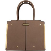 Sac à main Crazychic Sac à Main Cabas Fourre-Tout Daim