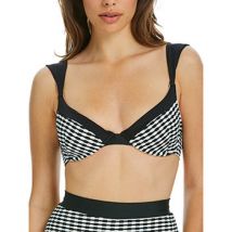 Maillots de bain Sapph Haut maillot de bain non préformé Eva noir-blanc