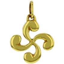 Pendentifs Bijoux Basques Pendentif Lauburu en or 18 carats