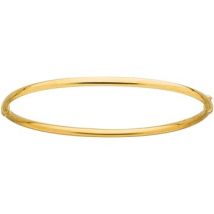 Bracelets Brillaxis Bracelet jonc ouvrant rigide or 18 carats 3 mm