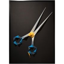 Tableaux, toiles Polygone Origami Ciseaux