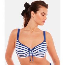 Maillots de bain Brigitte Bardot Haut de maillot à armatures bleu Marinière