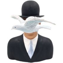 Statuettes et figurines Parastone Statuette de collection Magritte - L'homme au Chapeau Melon