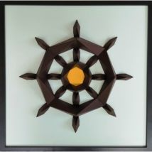 Tableaux, toiles Polygone Origami Barre de Bateau