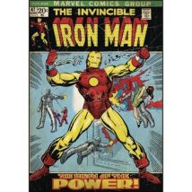 Stickers Room Studio Grand sticker Iron Man 70 x 87 cm