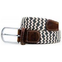 Ceinture Billybelt Ceinture Homme tressée La Panama Beige/Gris