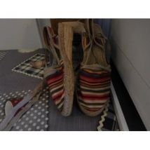 Sandales Pare Gabia Sandales en toile avec lie à mettre autour de la cheville